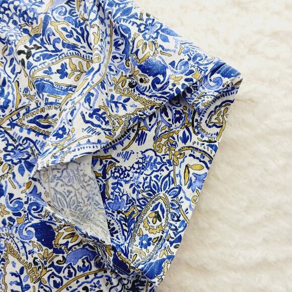 T-Shirt Size XXL Paisley Retro Mod Whimsycore Artsy Coastal Grandma Retro Y2K - Picture 6 of 11